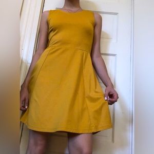 Yellow dress